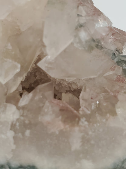 Sugary Apophyllite on Chalcedony - #1