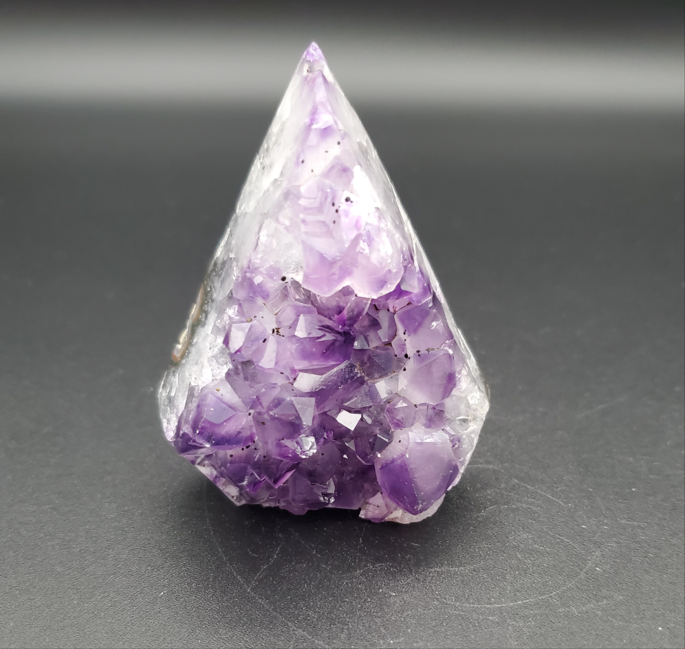 Amythyst Diamond Cut Base - #2