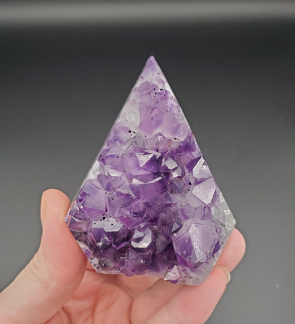 Amythyst Diamond Cut Base - #2