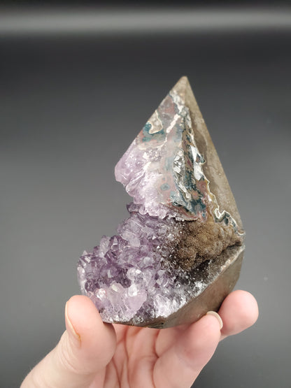 Amythyst Diamond Cut Base - #4