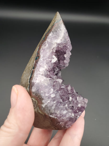 Amythyst Diamond Cut Base - #4